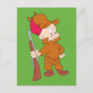 ELMER FUDD™   Mit Gun Postkarte
