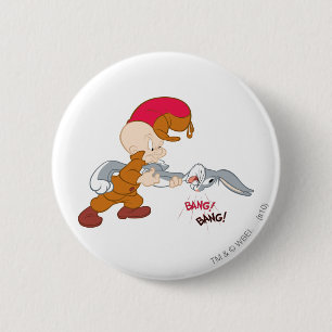 ELMER FUDD™ und BUGS BUNNY™ Button
