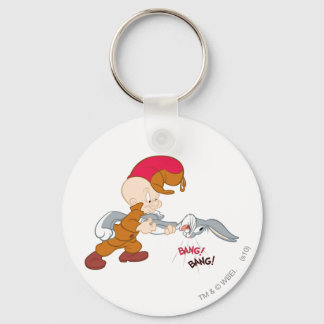 ELMER FUDD™ und BUGS BUNNY™ Schlüsselanhänger