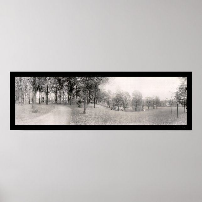 Elmira Uni NY Foto 1909 Poster (Vorne)