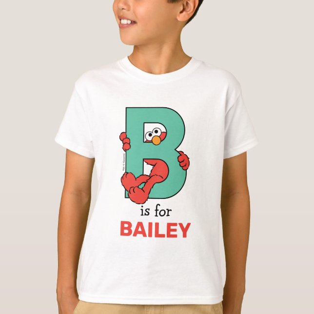 Elmo Alphabet | B AQUAMARIN T-Shirt (Vorderseite)