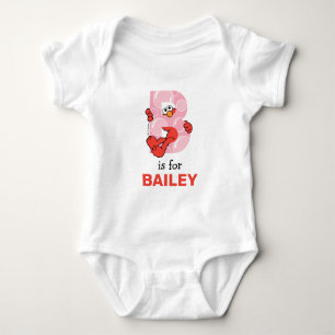 Elmo Alphabet   B Blasen Baby Strampler