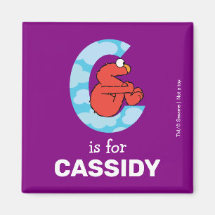 Elmo Alphabet   C Wolken Magnet