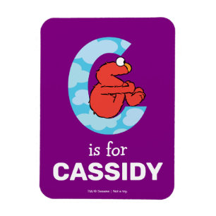 Elmo Alphabet   C Wolken Magnet