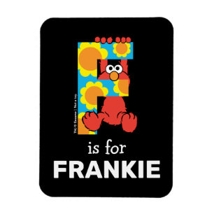 Elmo Alphabet   F BLUME Magnet