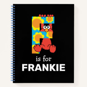 Elmo Alphabet F BLUME Notizbuch