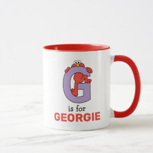 Elmo Alphabet G LILA Tasse
