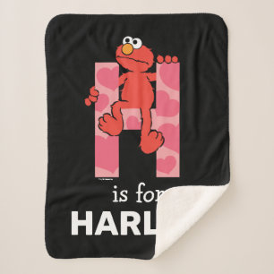 Elmo Alphabet H Herz Sherpadecke
