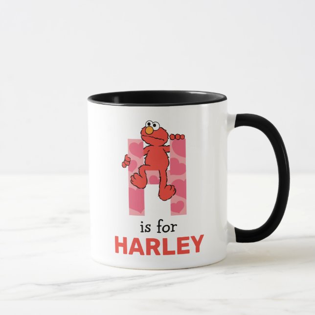 Elmo Alphabet | H Herz Tasse (Rechts)