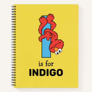 Elmo Alphabet I Blau Notizbuch