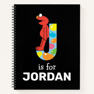 Elmo Alphabet   J Jelly Bean Notizbuch