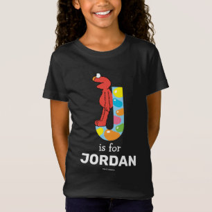 Elmo Alphabet   J Jelly Bean T-Shirt
