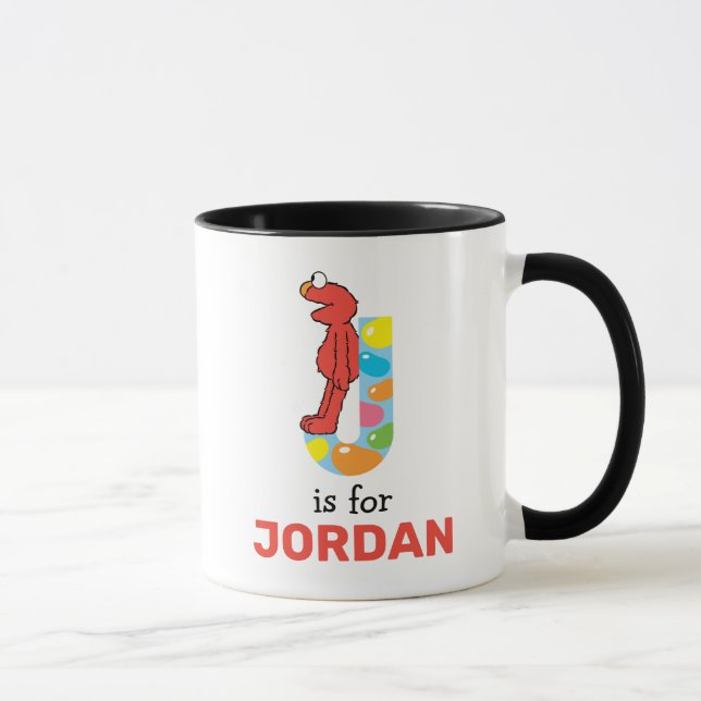 Elmo Alphabet | J Jelly Bean Tasse (Rechts)