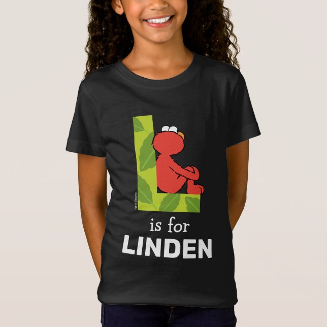 Elmo Alphabet | L Leaf T-Shirt (Vorderseite)