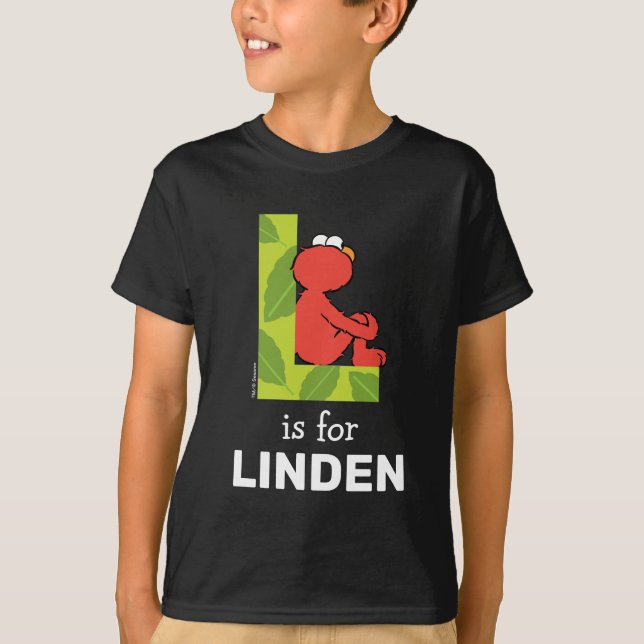 Elmo Alphabet | L Leaf T-Shirt (Vorderseite)