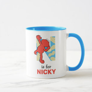 Elmo Alphabet   N Nüsse Tasse