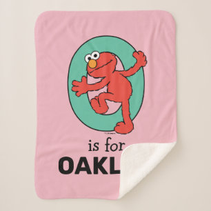 Elmo Alphabet   O Aquamarin Sherpadecke