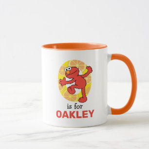 Elmo Alphabet O Orange Tasse