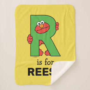 Elmo Alphabet R Grün Sherpadecke