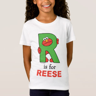 Elmo Alphabet   R Grün T-Shirt