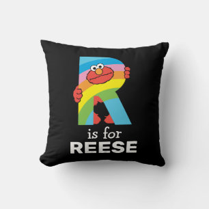 Elmo Alphabet   Regenbogen Kissen