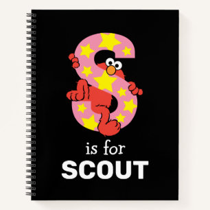 Elmo Alphabet S Star Notizbuch