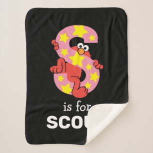 Elmo Alphabet S Star Sherpadecke