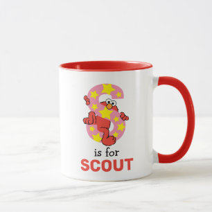 Elmo Alphabet S Star Tasse