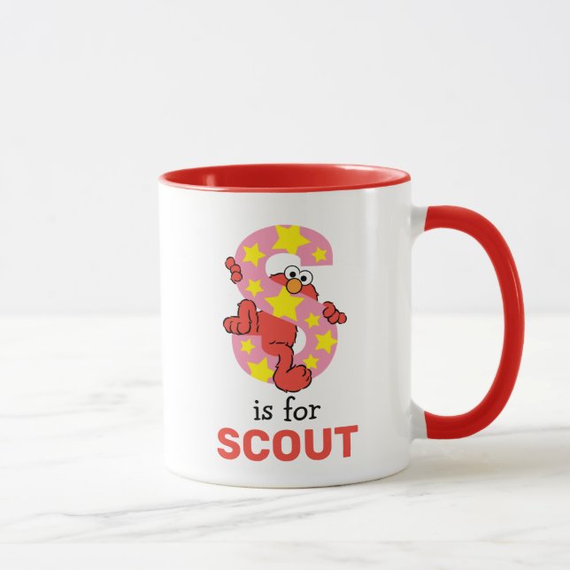 Elmo Alphabet | S Star Tasse (Rechts)
