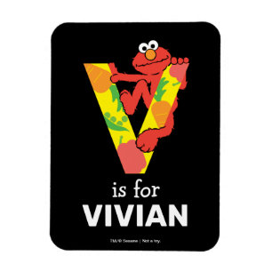 Elmo Alphabet   T Pink Magnet