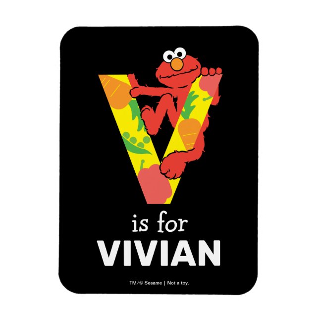 Elmo Alphabet | T Rosa Magnet (Vertikal)