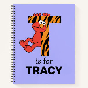 Elmo Alphabet T Tiger Notizbuch
