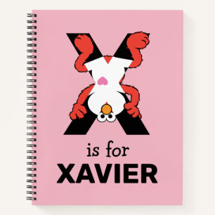 Elmo Alphabet   X Xray Notizbuch