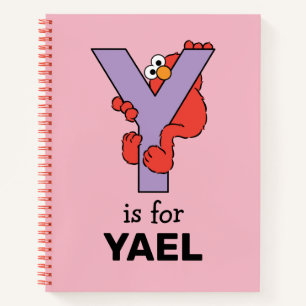 Elmo Alphabet Y Lila Notizbuch