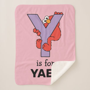 Elmo Alphabet   Y LILA Sherpadecke