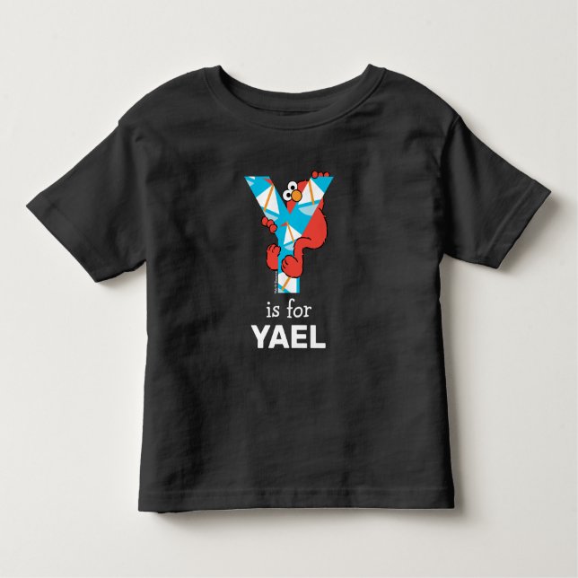 Elmo Alphabet | Yacht Kleinkind T-shirt (Vorderseite)