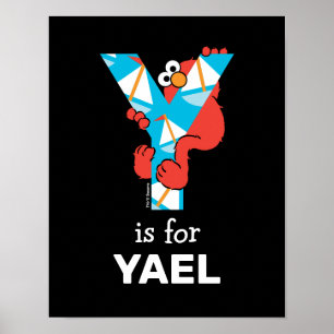 Elmo Alphabet   Yacht Poster