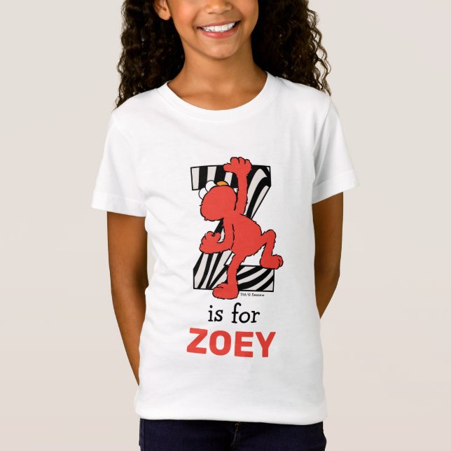 Elmo Alphabet | Z Zebra T-Shirt (Vorderseite)