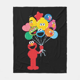 Elmo Ballons Fleecedecke