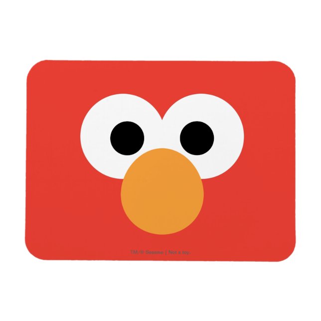 Elmo Big Face Magnet (Horizontal)