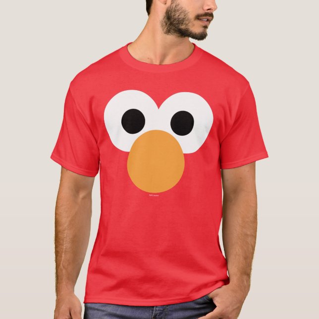 Elmo Big Face T-Shirt (Vorderseite)