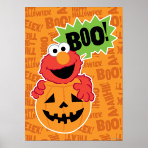 Elmo - Boo Poster