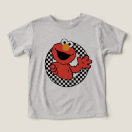 Elmo Checkered in der Sesamstraße