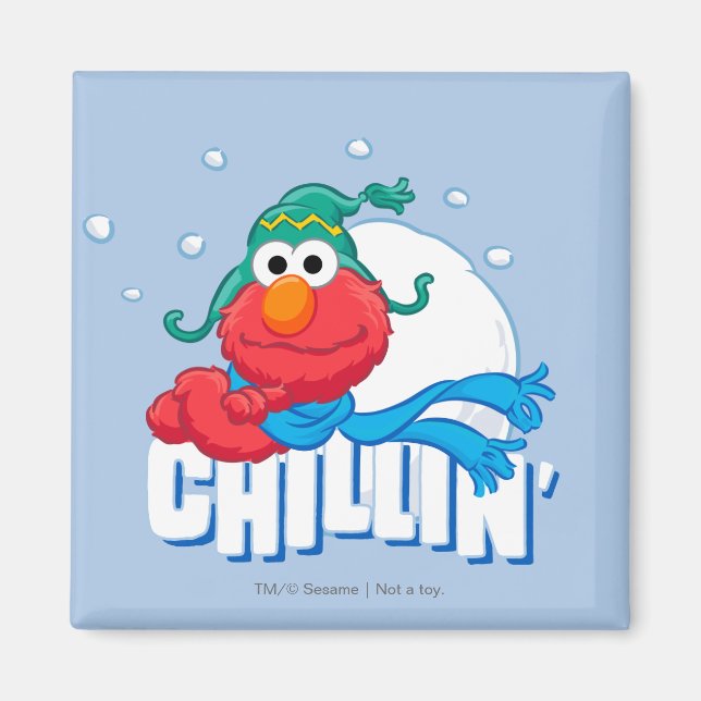 Elmo Chillin' Magnet (Vorne)