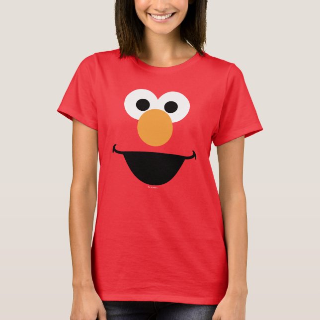 Elmo Face Art T-Shirt (Vorderseite)
