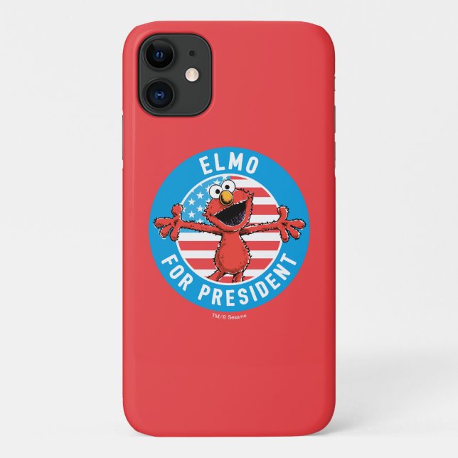 Elmo für den Präsidenten - Flagge Case-Mate iPhone Hülle (Rückseite)