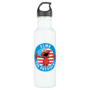 Elmo für den Präsidenten - Flagge Edelstahlflasche