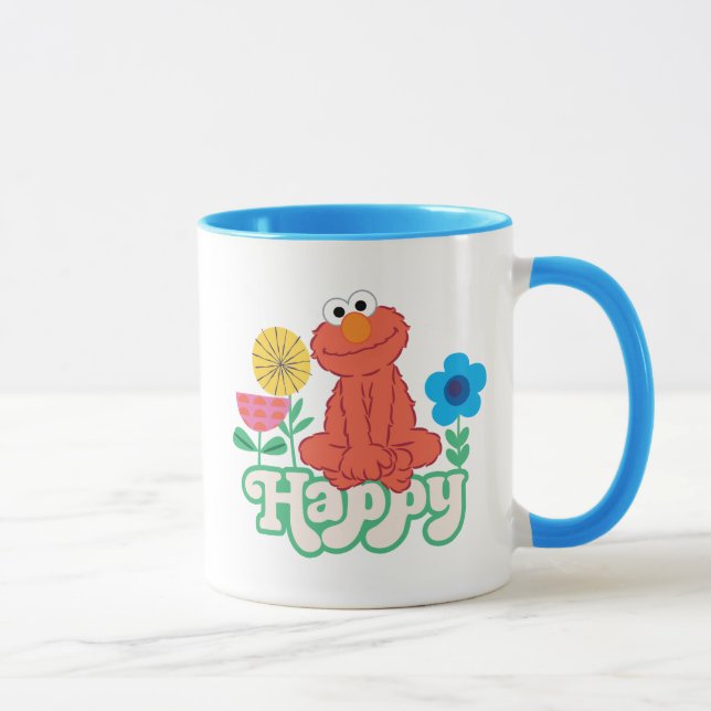 Elmo Glücklich! Tasse (Rechts)