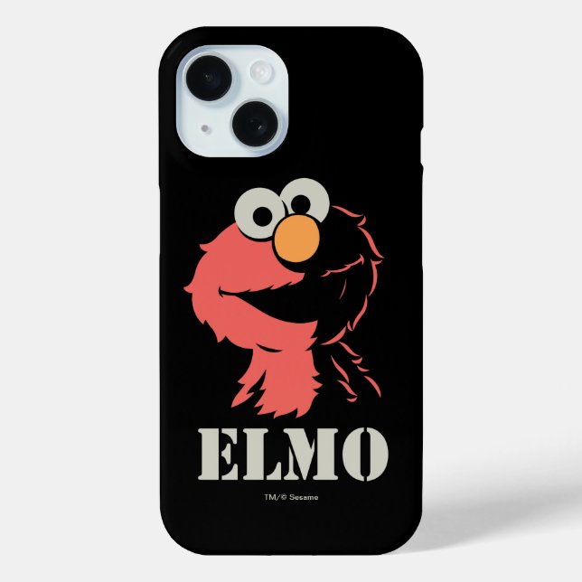 Elmo Halb Case-Mate iPhone Hülle (Rückseite)