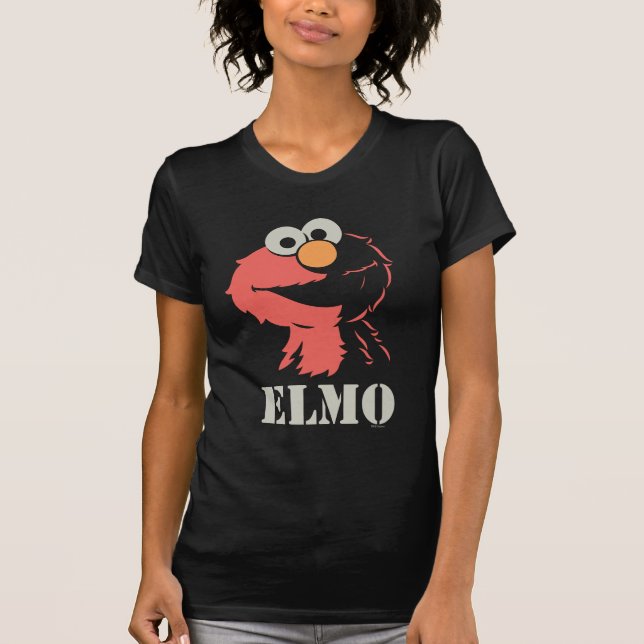 Elmo halb T-Shirt (Vorderseite)